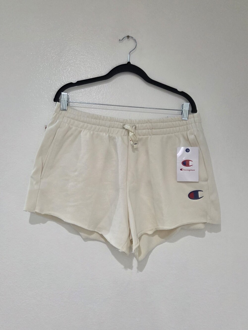 Champion Women's Iconic Raw Edge Shorts - Picture 2 of 7